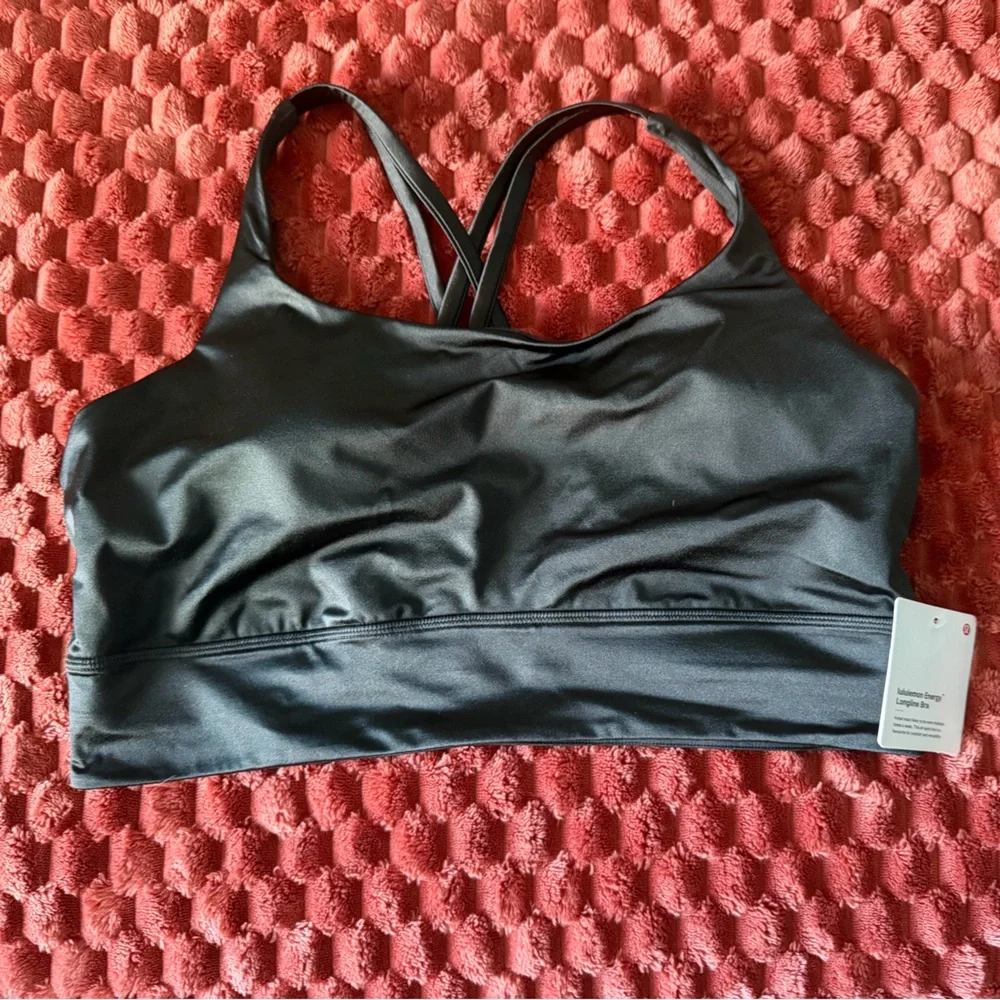 Lululemon Energy Longline B-D Cup Satin Shin